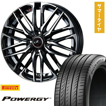 【取付対象】205/65R15 夏タイヤ ホイール4本セット PIRELLI パワジー (5/114車用) WEDS レオニス SK 15インチ【送料無料】