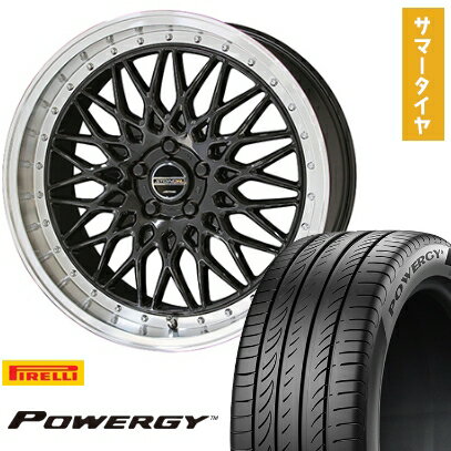 【取付対象】225/40R19 夏タイヤ ホイール4本セット PIRELLI パワジー (5/114車用) KYOHO シュタイナー FTX 19インチ【送料無料】