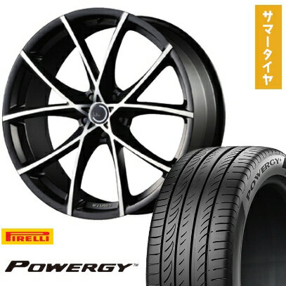 【取付対象】245/40R20 夏タイヤ ホイール4本セット PIRELLI パワジー (5/114車用) MZ SPEED ジュリア フルスロットル 20インチ【送料無料】