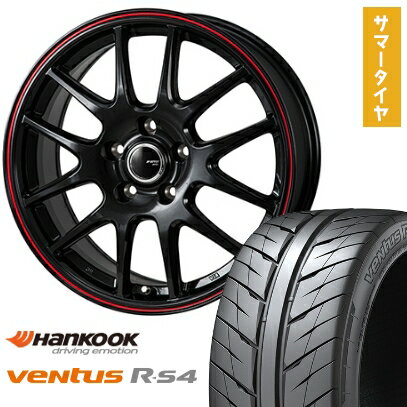【取付対象】205/55R16 夏タイヤ ホイール4本セット HANKOOK ヴェンタス R-S4 Z232 (5/114車用) MONZA JPスタイル ジェファ 16インチ【送料無料】