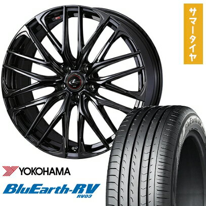 【取付対象】245/35R20 夏タイヤ ホイール4本セット YOKOHAMA ブルーアース RV-03 (5/114車用) WEDS レオニス SK 20インチ【送料無料】