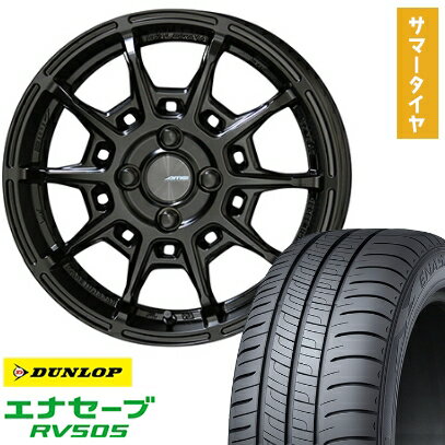 【取付対象】215/50R17 夏タイヤ ホイール4本セット DUNLOP エナセーブ RV505 (5/114車用) KYOHO ガレルナ レフィーノ 17インチ【送料無料】