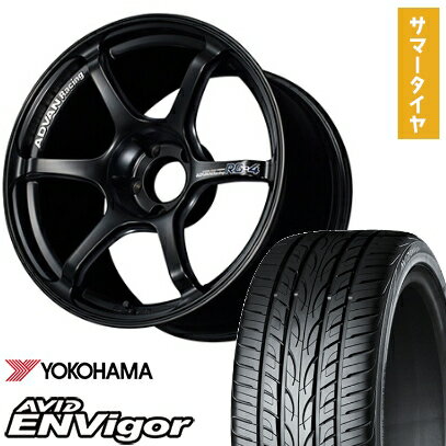 【取付対象】225/40R18 夏タイヤ ホイール4本セット YOKOHAMA エイビッド エンビガーS321 (5/100車用) YOKOHAMA アドバンレーシング RG4 18インチ【送料無料】