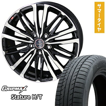 【取付対象】225/65R17 夏タイヤ ホイール4本セット GRIPMAX スタチャー H/T BSW（限定） (5/114車用) KYOHO スマック クレスト 17インチ【送料無料】