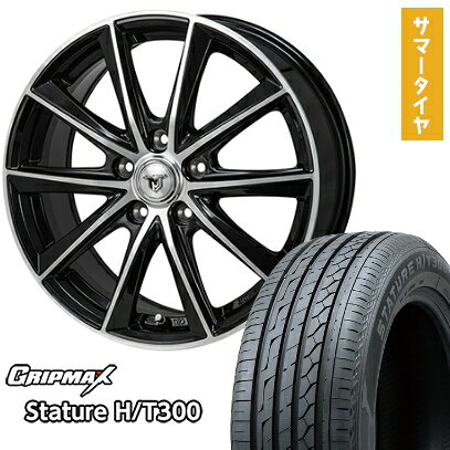 【取付対象】225/60R18 夏タイヤ ホイール4本セット GRIPMAX スタチャー H/T300 BSW（限定） (5/114車用) MONZA JPスタイル MJ01 18インチ【送料無料】