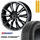 【取付対象】225/60R18 夏タイヤ ホイール4本セット BFグッドリッチ トレールテレーンT/A ORBL (5/114車用) WEDS レオニス RT 18インチ【送料無料】