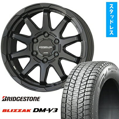 【取付対象】265/65R17 スタッドレスタイヤ ホイール4本セット BRIDGESTONE ブリザック DM-V3 DMV3 (6/139車用) KYOHO サーキュラー C10X 17インチ【送料無料】