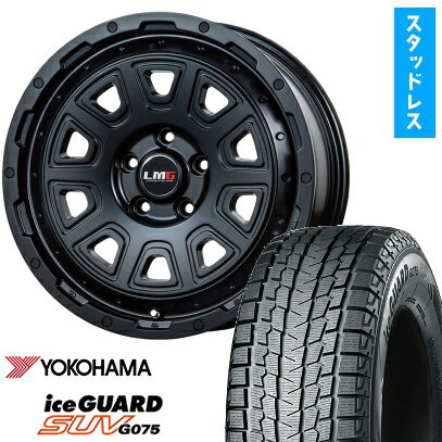 ڼоݡ225/70R16 åɥ쥹 ۥ4ܥå YOKOHAMA  SUV G075 (5/114) LEHRMEISTER LMG DS-10 ޥåȥ֥å 16̵