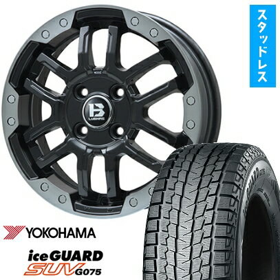 ڼоݡ225/70R16 åɥ쥹 ۥ4ܥå YOKOHAMA  SUV G075 (5/114) BIGWAY B-LUGNAS FRD(ޥåȥ֥å/֥åꥢ) 16̵