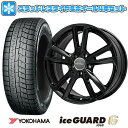 【取付対象】175/65R15 スタッドレスタイヤ ホイール4本セット 輸入車用 ミト YOKOHAMA アイスガード シックスIG60 EUROTECH ガヤ ソリ(グロスブラック) 15インチ【送料無料】