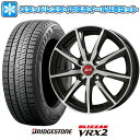 【取付対象】175/70R14 スタッドレスタイヤ ホイール4本セット BRIDGESTONE ブリザック VRX2 (4/100車用) BIGWAY B-WIN ヴェノーザ9 14インチ【送料無料】