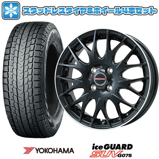 ڼоݡ225/70R16 åɥ쥹 ۥ4ܥå 5/114 YOKOHAMA  SUV G075 BIGWAY LEYSEEN ץ9MJrII ֥å/ݥå 16(̵)