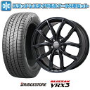 【取付対象】235/50R19 スタッドレスタイヤ ホイール4本セット 輸入車用 ボルボ(XC40) BRIDGESTONE ブリザック VRX3 EUROTECH VP-LINE(グロスブラック) 19インチ(送料無料)(2)