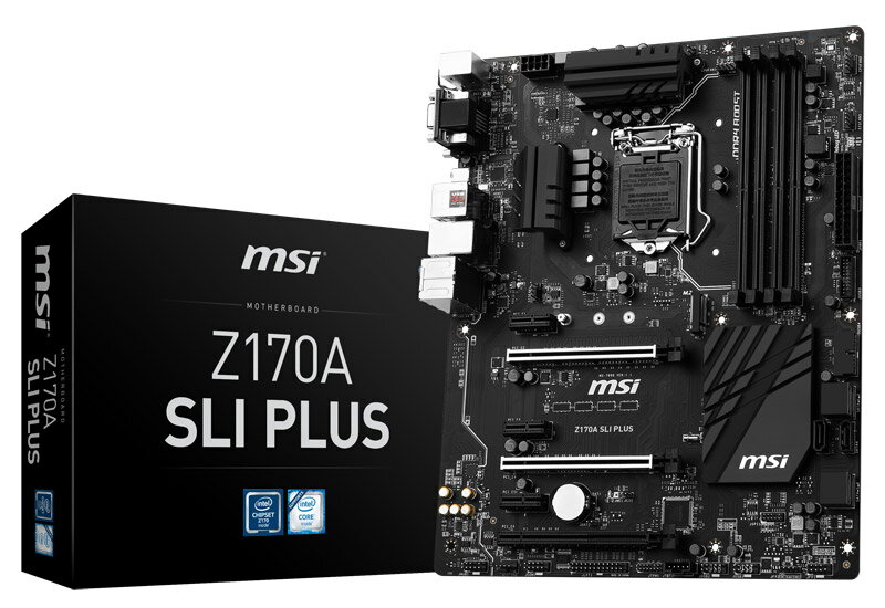 ATXマザー「MSI Z170A SLI PLUS」