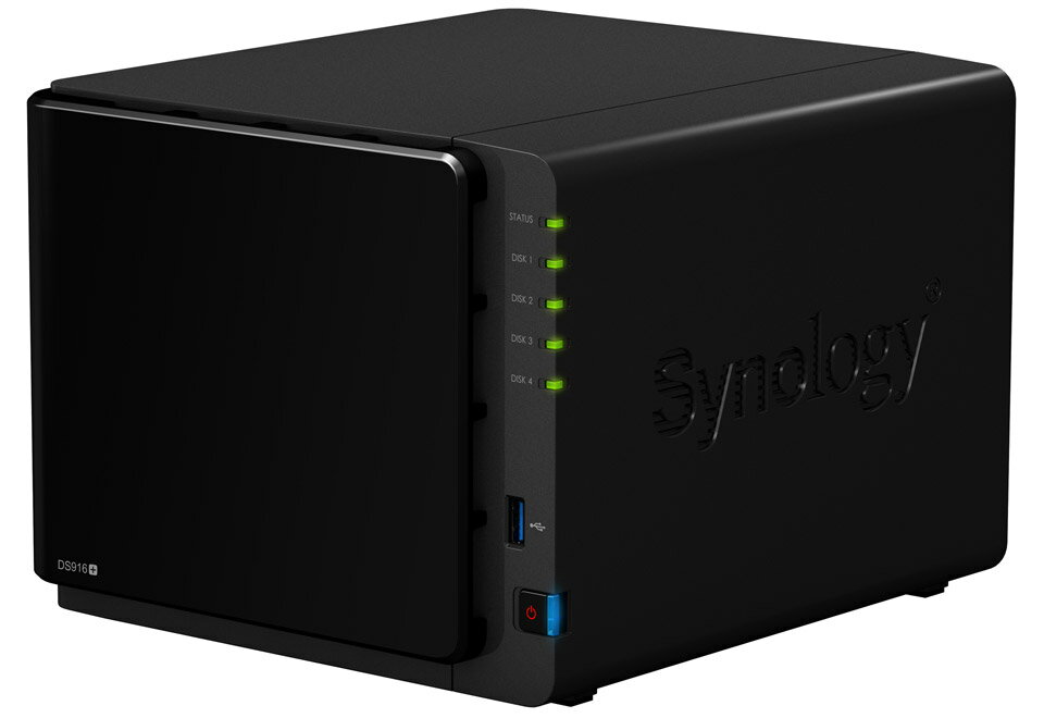 【送料無料】Synology DiskStation DS916+ 2GBメモリモデル 正規代理店保証付