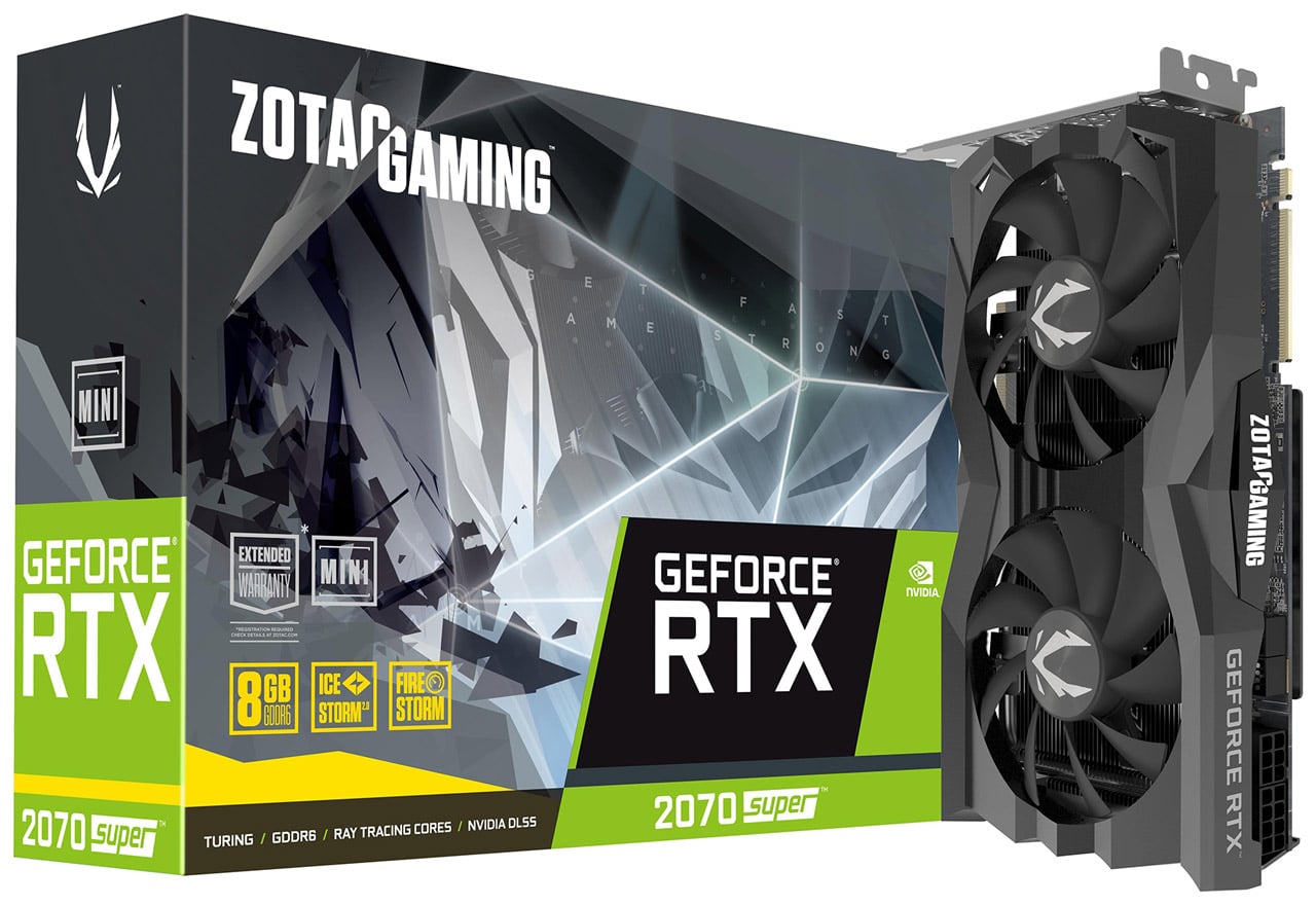 【送料無料】ZOTAC GAMING GeForce RTX 2070 SUPER MINI 正規代理店保証付 vd6077