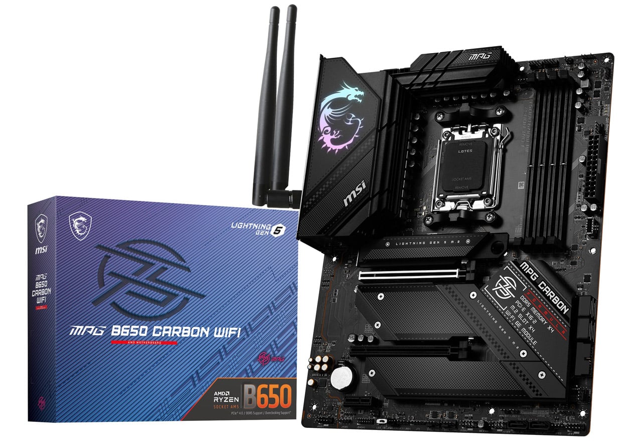 MSI MPG B650 CARBON WIFI 正規代理店保証付 mb5904