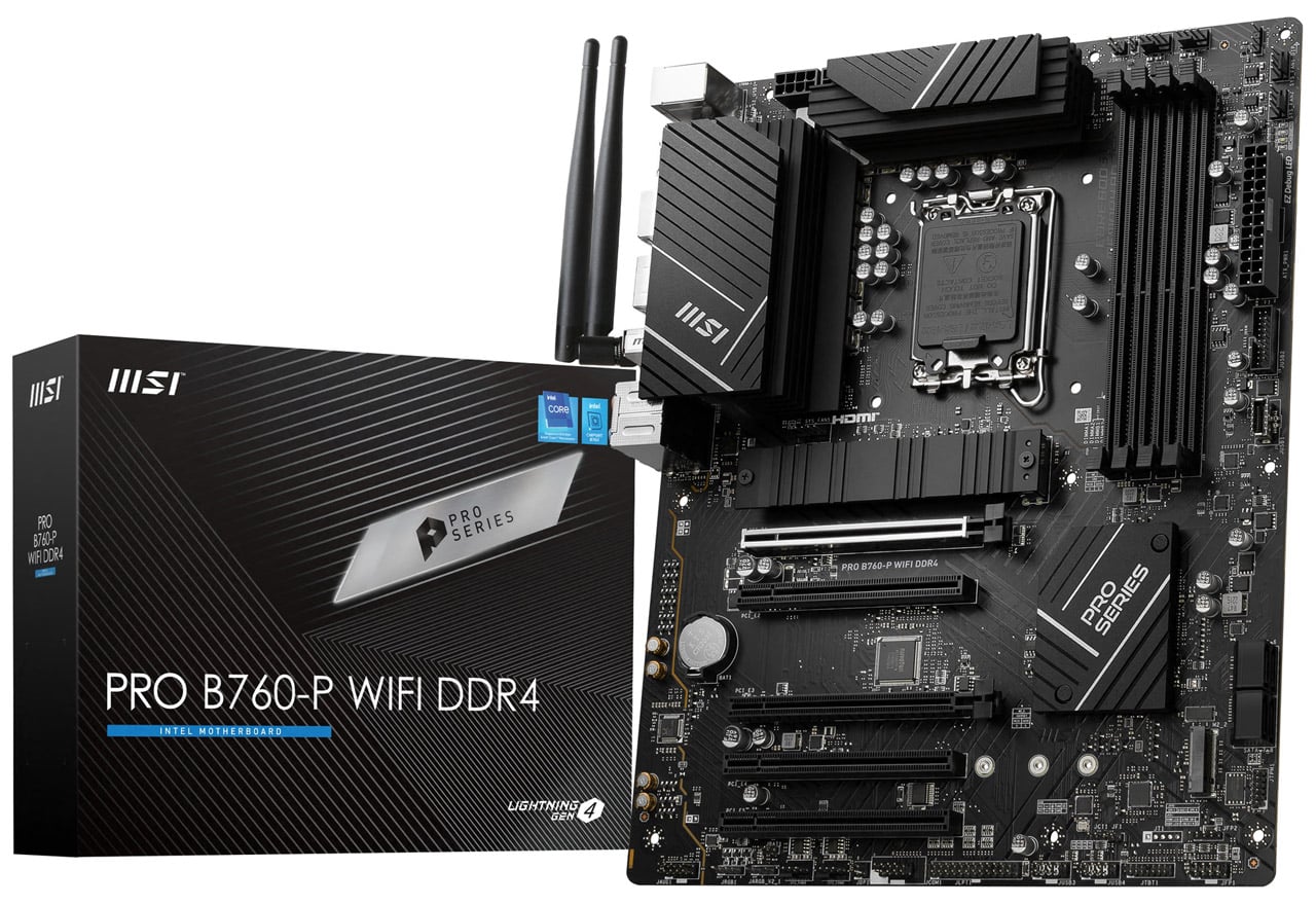 MSI PRO B760-P WIFI DDR4 Źݾ mb5995