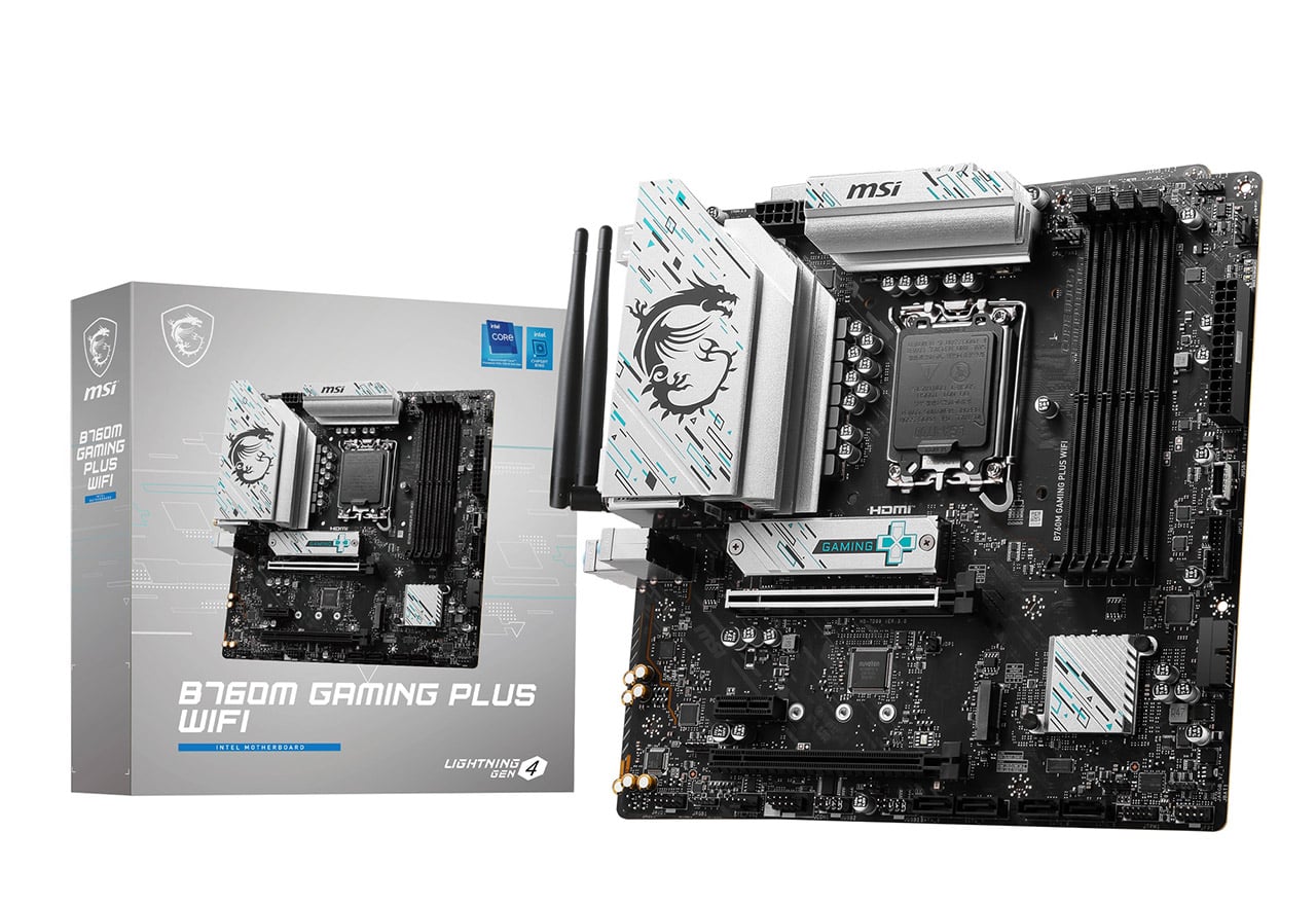 MSI B760M GAMING PLUS WIFI 正規代理店保証付 mb6465