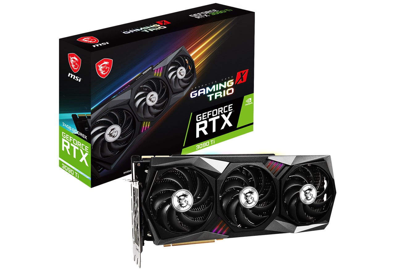 MSI GeForce RTX 3090 Ti GAMING X TRIO 24G 代理店保証付 vd7988 1