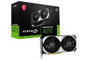 MSI GeForce RTX 4070 VENTUS 2X 12G OC K㗝Xۏؕt vd8471