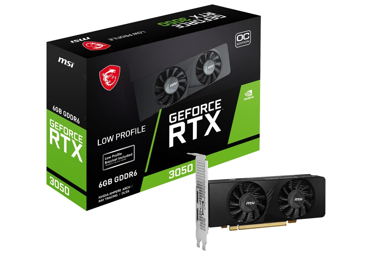 MSI GeForce RTX 3050 LP 6G OC Źݾ vd8790