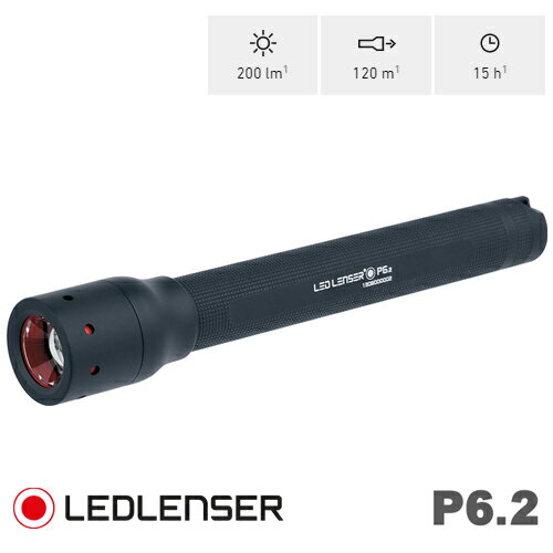 LEDLENSER レッドレンザー アウトドア フラッシュライト P6.2 LED トーチライト 9406