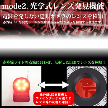 盗聴器 発見器 盗聴器 探知機 盗撮カメラ 発見器 液晶モニター搭載 盗聴発見器 ARK-CC309【正規品】【電気用品安全法PSEマーク取得済みACアダプタ付属！】【送料無料】