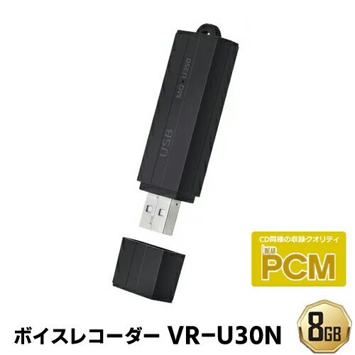 仕掛け録音 VR-U30N(8GB) ボイスレコー