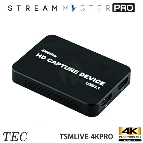 ƥå 4K60Hz б 1080pϿ ۿò HDMIӥǥץ㡼˥å TSMLIVE-4KPRO STREAM MASTER PRO