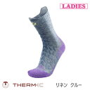 THERM-IC SOCKS TREKKING ULTRA COOL LINEN CREW WOMEN サーミック マウンテニアリング ソックス トレッキング ウルトラクール リネン クルー ウーマン T25-5250-002