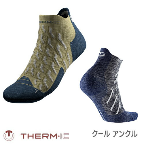 THERM-IC サーミック マウンテニアリング ソックス トレッキング クール アンクル T25-5300-001