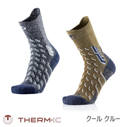 THERM-IC サーミック マウンテニアリング ソックス トレッキング クール クルー T25-5350-001