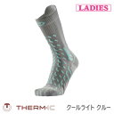 THERM-IC SOCKS TREKKING ULTRA COOL LIGHT CREW WOMEN サーミック マウンテニアリング ソックス トレッキング クールライト クルー ウーマン T25-5600-002