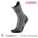 THERM-IC SOCKS TREKKING TEMPERATE CUSHION WOMEN サーミック トレッキング テンペレートクッション ウーマン T25-5700-002