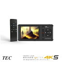 TEC テック RECORD MASTER 4K EDITION 4K30P録画対応 モニター搭載ポータブル HDMIメディアレコーダー TMREC-4KS(2)