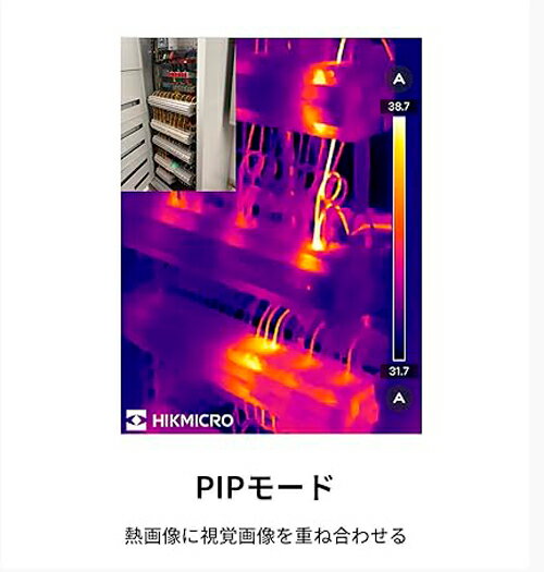 HIKMICRO �ϥ����ޥ����� iOS/Android�б� ���ޥ��� �����⥰��ե��� �����ޥ륫��� Mini2Plus V2