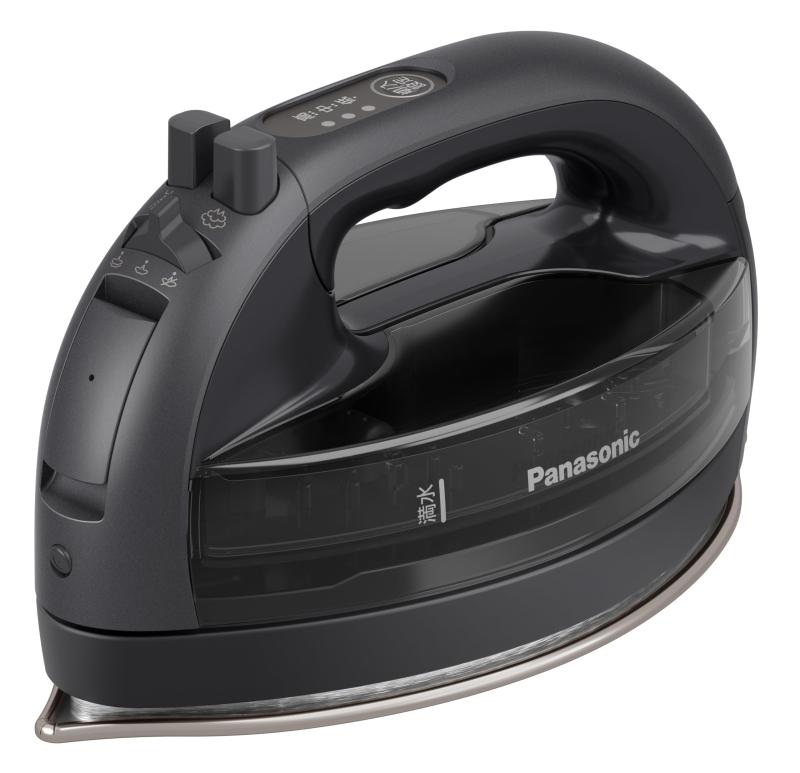 【2025最新型 コードレス】パナソニック コードレススチームアイロン NI-WL709-K カームブラック Wヘッド ステンレス×ニッケルコート