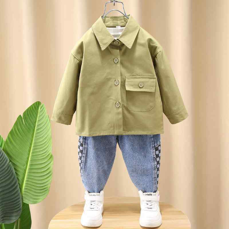 シャツ キッズ 男の子 長袖 春秋 子供服 おしゃれ ボーイズ カッターシャツ トップス 綿100％ 普段着 ..