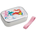 スケーター(Skater) アルミ製 弁当箱 370ml 子供用 保温庫対応 ランチベルト付き 日本製 ディズニー アリエル 24 ALB5NV(3)