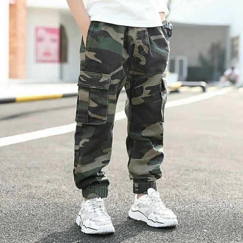 子供用パンツ 春秋 迷彩柄 ロングパンツ 男の子 女の子 スポーツ カジュアル 綿100％ ウエストゴム 100..