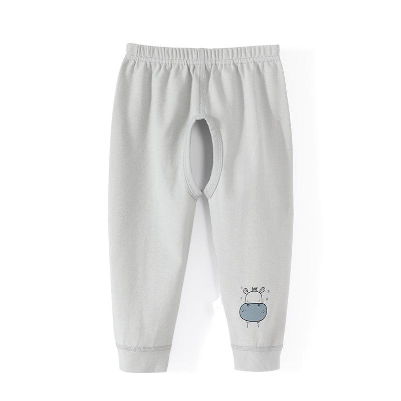 ベビー キッズ 開裆パンツ 長ズボン コットン ズボン 春秋冬 幼児 男の子 女の子 中性 伸縮性 ウエストゴム 73CM 80cm 90cm 100cm 110cm