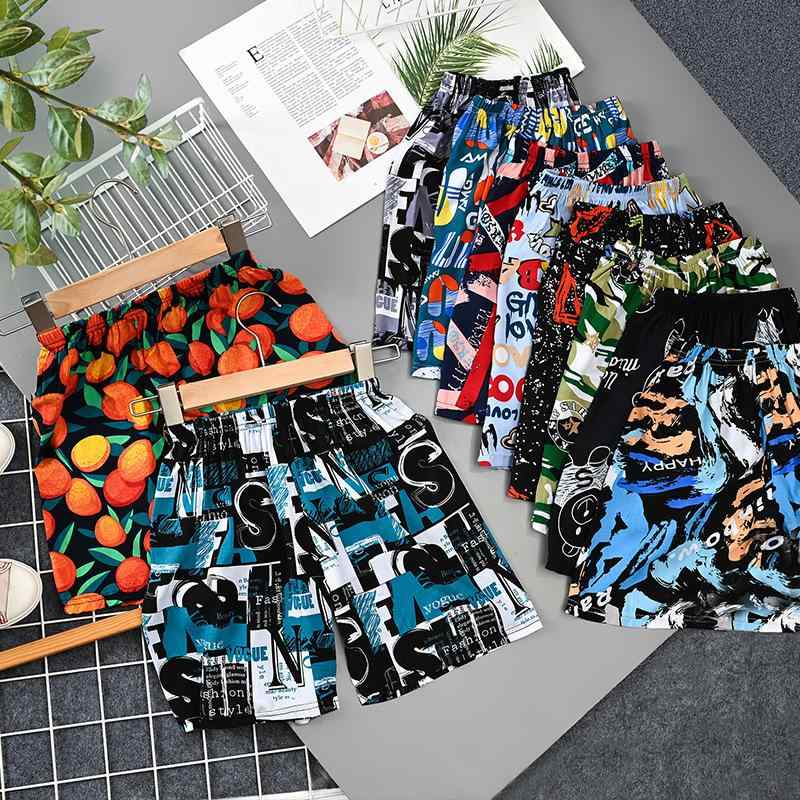 子供用パンツ キッズ 男女兼用 ハーフパンツ ショートパンツ 綿 春夏 普段使い 部屋着 薄手 かわいい 柄 短パン 90cm 100cm 110cm 120cm 130cm 140cm 150cm 160cm 170cm