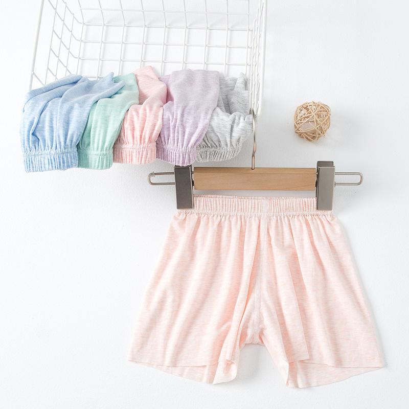 キッズ ショートパンツ 男の子 女の子 子供服 モダール 短パン 平角パンツ インナー 接触冷感 薄手 無地 部屋着 普段使い 春夏