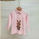 シャツ 子供服 長袖 トップス 男女兼用 春秋 綿 プリント 襟付き カジュアル 普段着 かわいい 80cm 90cm 100cm 110cm 120cm 13...