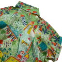 シャツ キッズ 男の子 女の子 半袖 アロハシャツ 子供用 快適 涼しい リゾート 花柄 トップス 春夏 普段使い(x2)