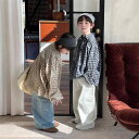 シャツ キッズ 男女兼用 子供 扎染め 格子柄 長袖 コットン ネルシャツ 100cm 110cm 120cm 130cm 140cm ブラック イエロー 春秋...