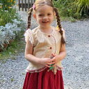 シャツ ガールズ 韓国子供服 ストライプ 花柄 フリル ノースリーブ ブラウス カーディガン トップス 綿 春夏(x2)