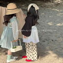 子供服 シャツ 女の子 春夏 花柄 襟付き ブラウス & ベスト セットアップ 韓国風 かわいい おしゃれ トップス ガールズ キッズ ベビー 綿95% 90 ...