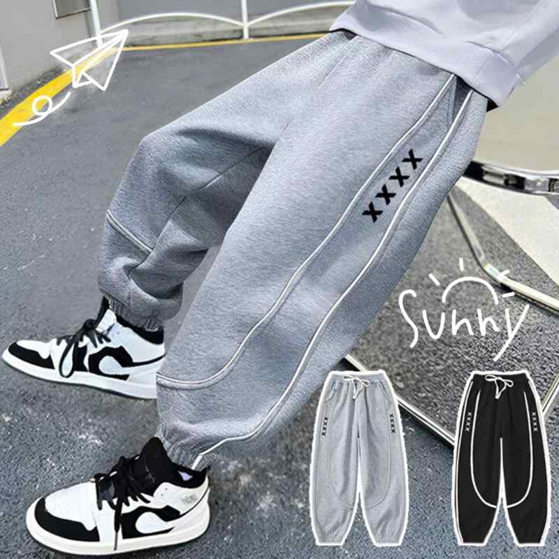 パンツ キッズ 男の子 子供服 スウェットパンツ 裾絞り ジャージパンツ スポーツパンツ 中学生 高学年 ..